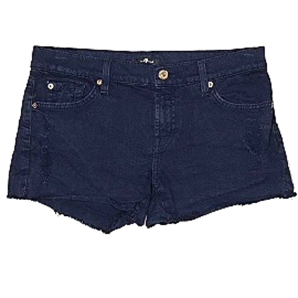 7 For All Mankind Denim Cutt Off - Picture 3 of 16